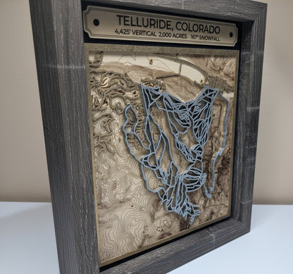 Crested Butte - 3D Trail Map