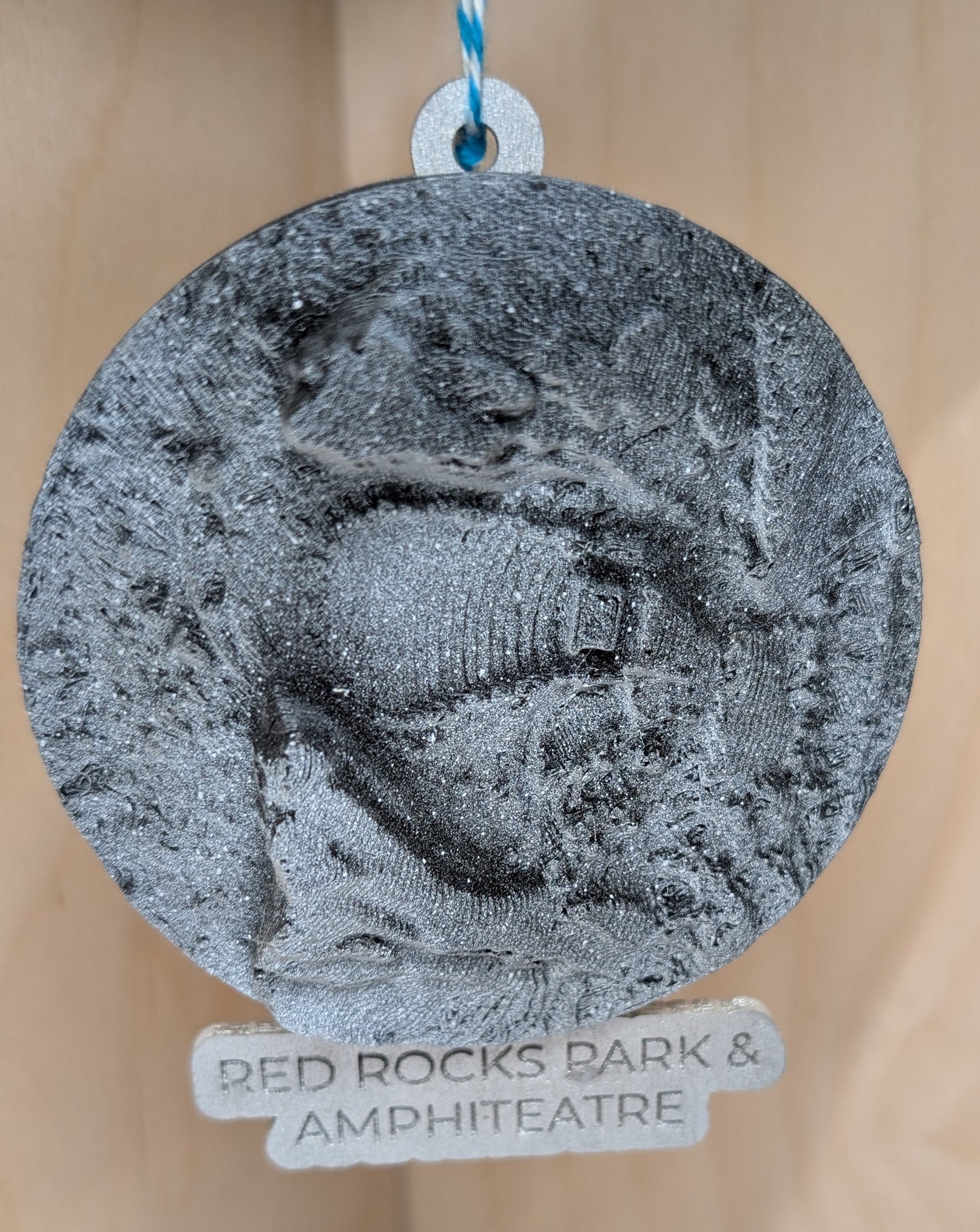 Red Rocks Amphitheatre - 3D Ornament