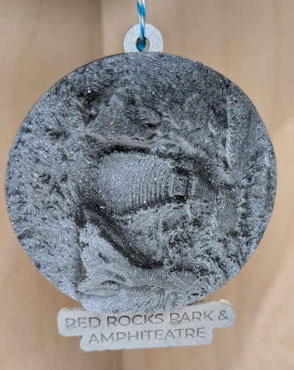 Red Rocks Amphitheatre - 3D Ornament
