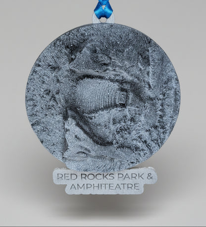Red Rocks Amphitheatre - 3D Ornament