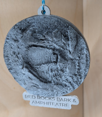 Red Rocks Amphitheatre - 3D Ornament