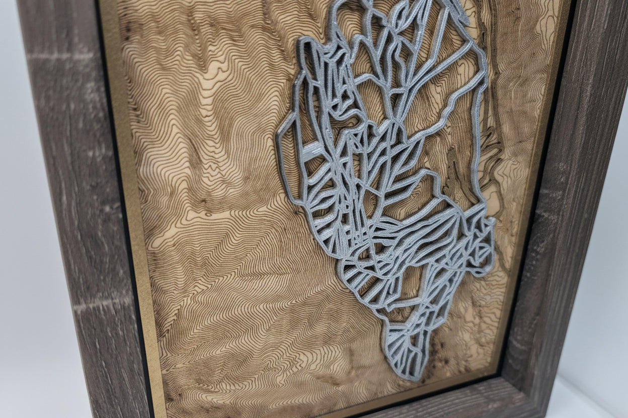 Taos Ski Valley - 3D Trail Map