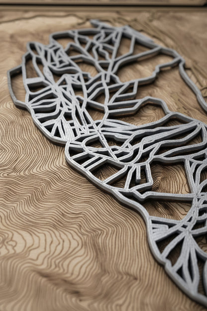Taos Ski Valley - 3D Trail Map