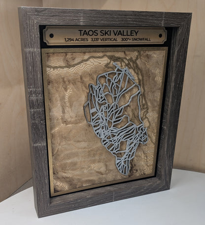 Taos Ski Valley - 3D Trail Map
