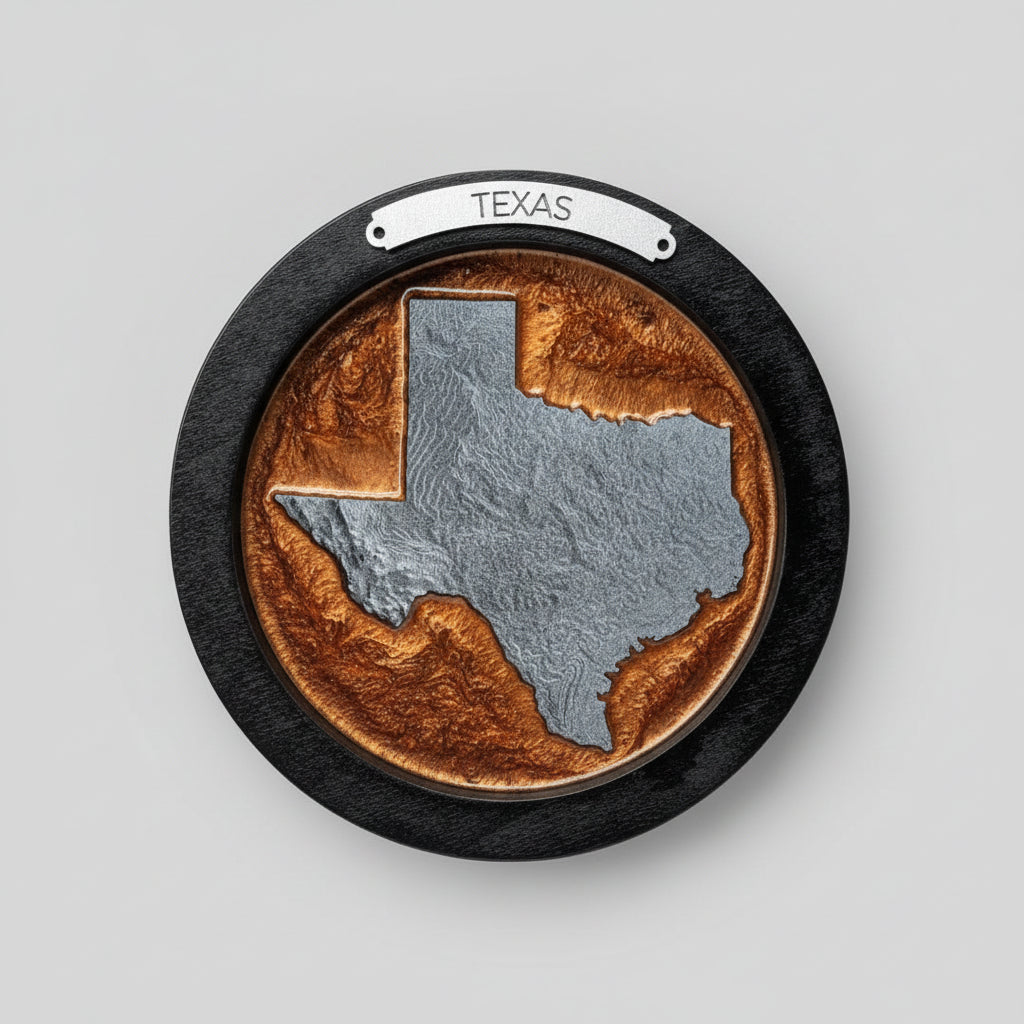 Texas - State Topo