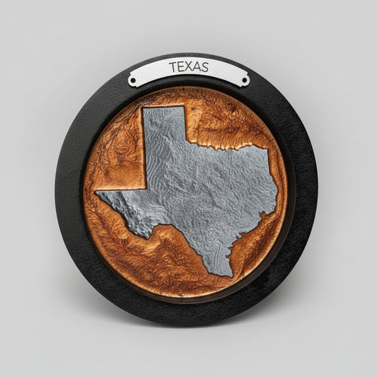 Texas - State Topo