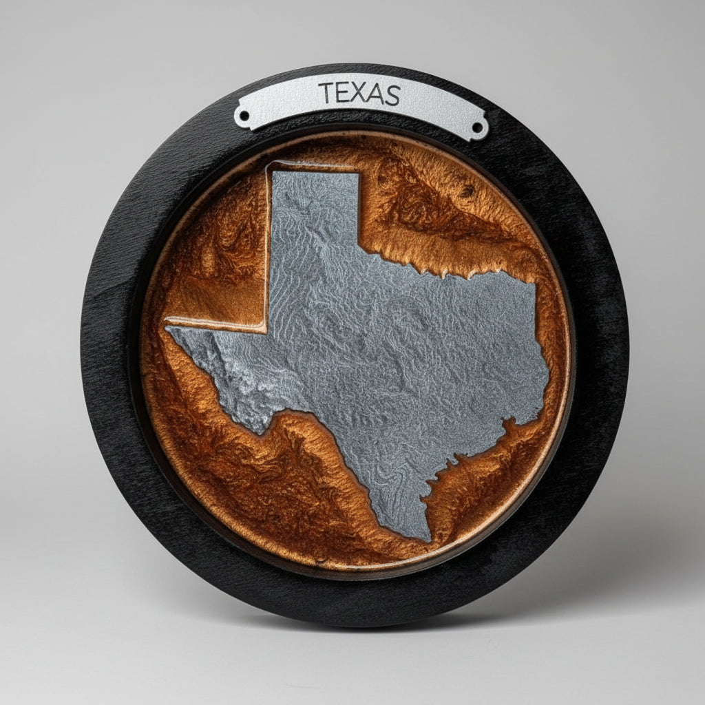 Texas - State Topo
