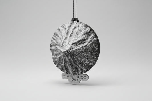 Mount Hood 3D Ornament