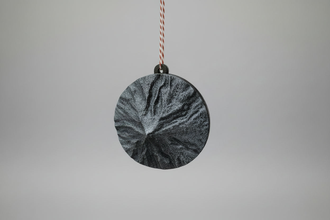 Mount Hood 3D Ornament