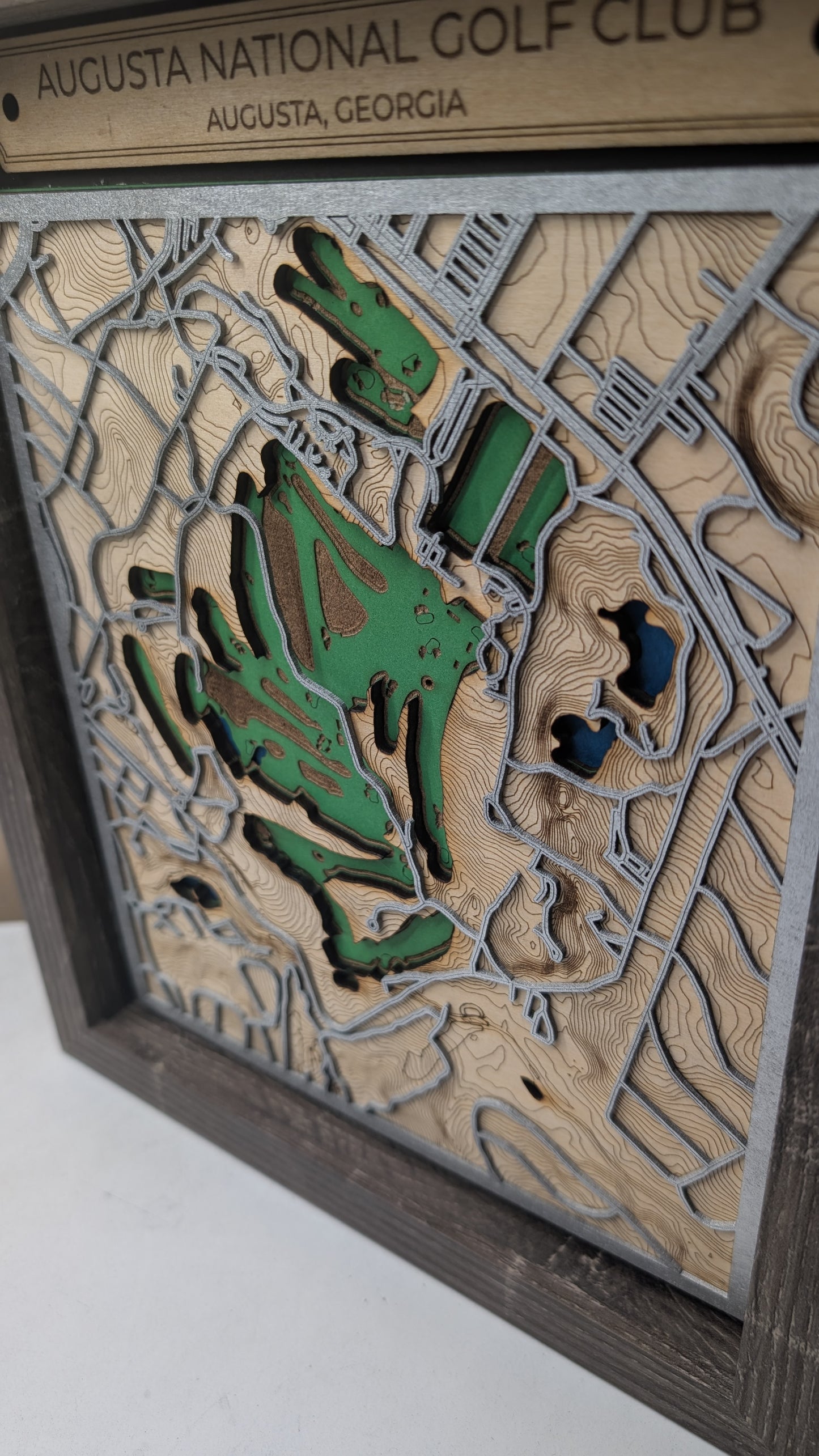 Augusta National Golf Course Map