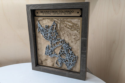 Beaver Creek 3D Trail Map