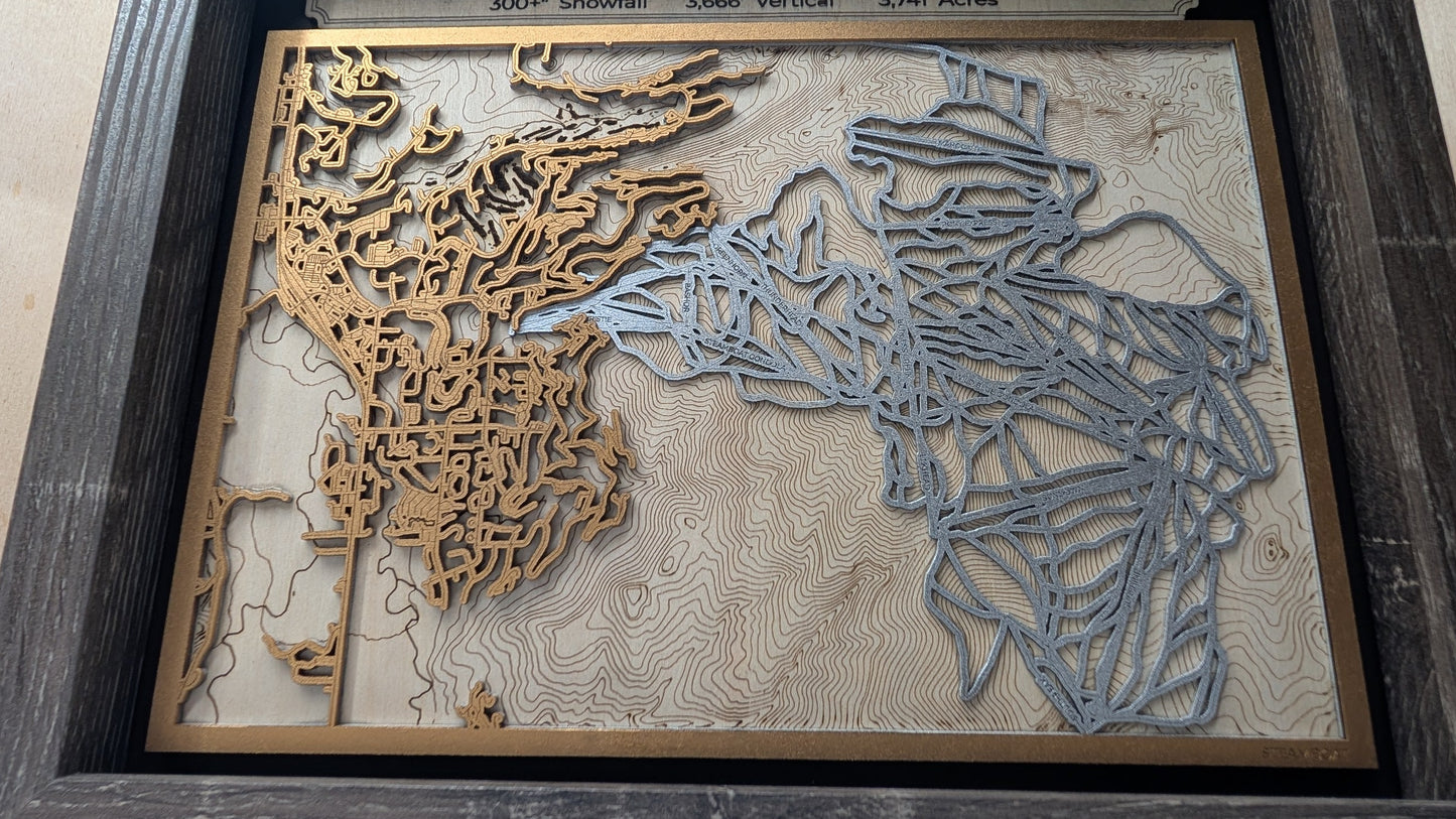 Steamboat 3D Trail Map