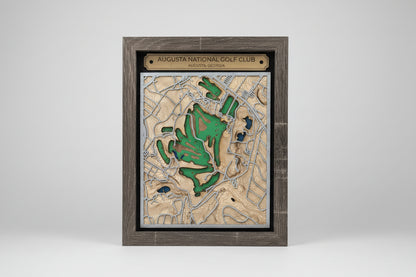 Augusta National Golf Course Map