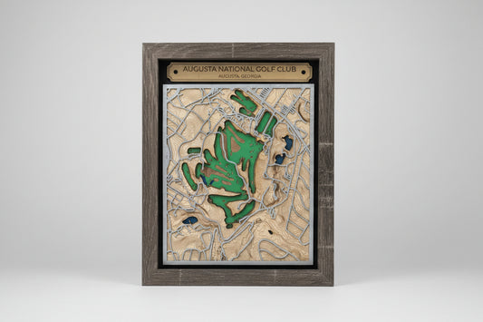 Augusta National Golf Course Map