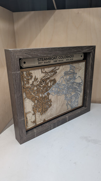 Steamboat 3D Trail Map