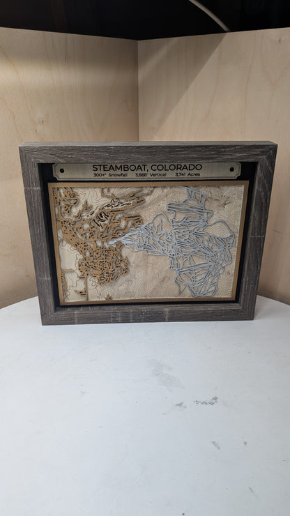 Steamboat 3D Trail Map