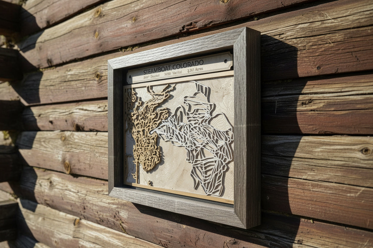 Steamboat 3D Trail Map