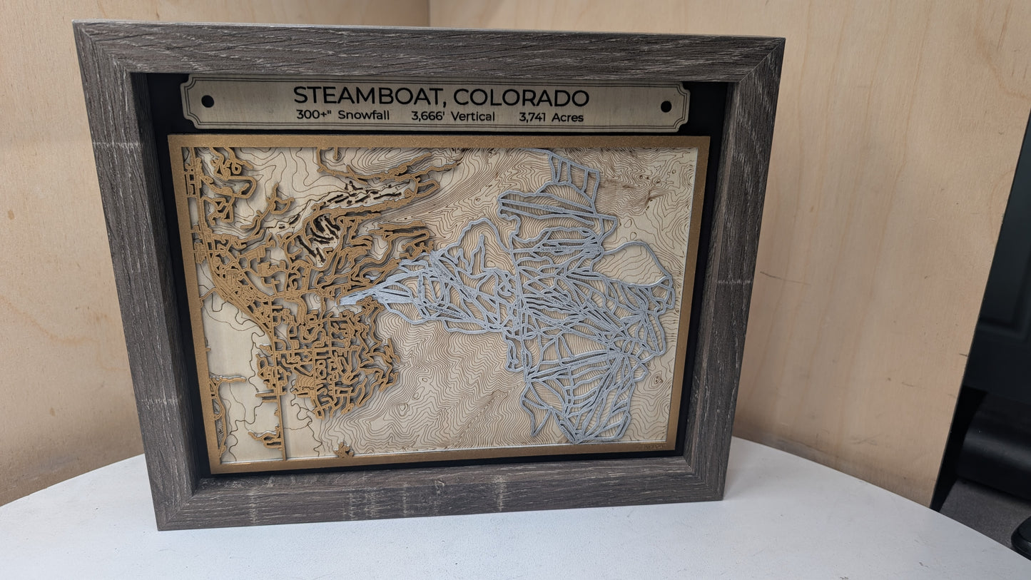 Steamboat 3D Trail Map