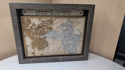 Steamboat 3D Trail Map