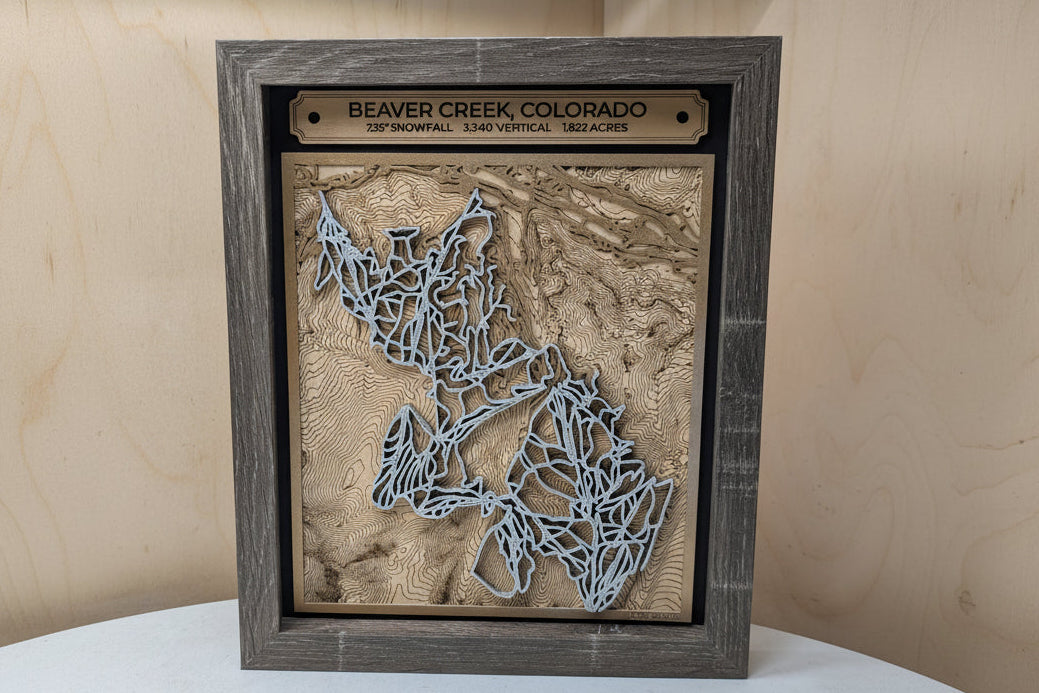 Beaver Creek 3D Trail Map