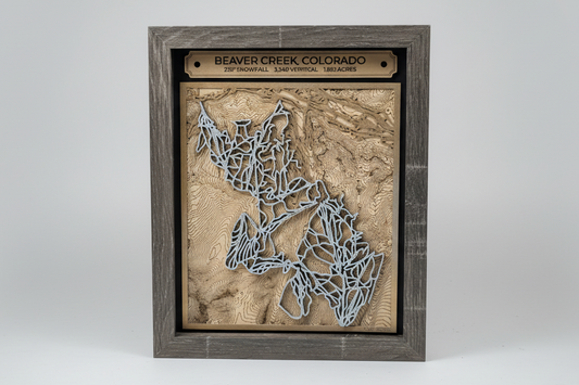 Beaver Creek 3D Trail Map