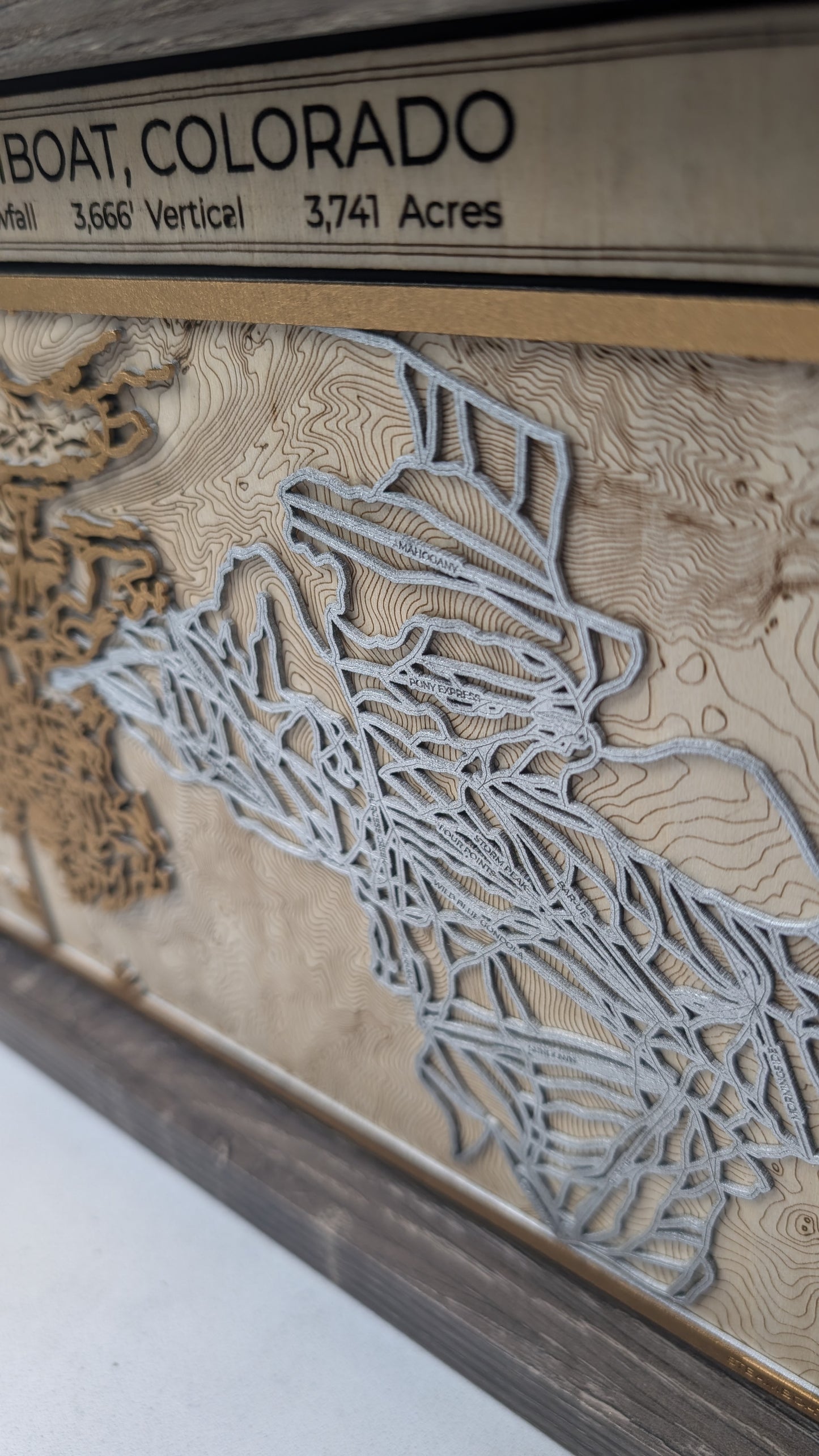 Steamboat 3D Trail Map