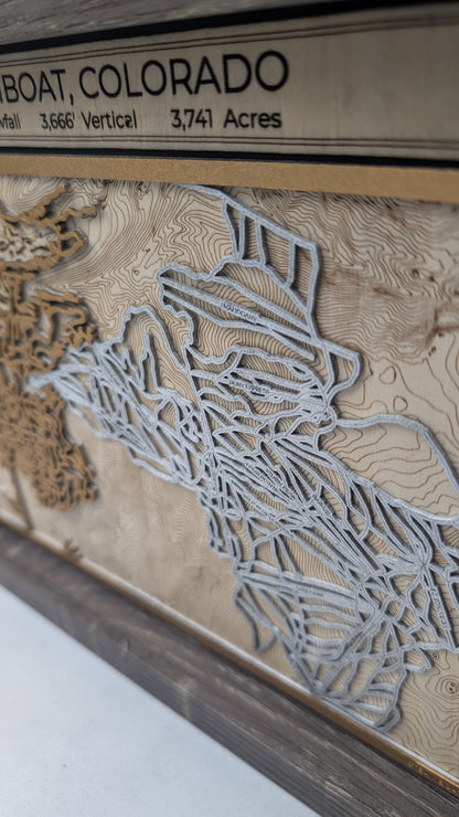 Steamboat 3D Trail Map